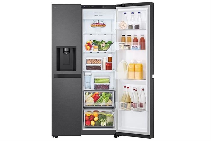 Tủ lạnh LG Inverter 641 lít Side By Side LSI63BLMA